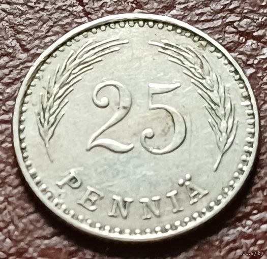 Финляндия 25 пенни, 1928    ( 2-2-5 )