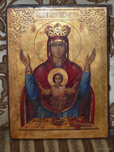 ИКОНА БОЖЬЯ МАТЕРЬ НЕУПИВАЕМАЯ ЧАША.КРАСОТА.