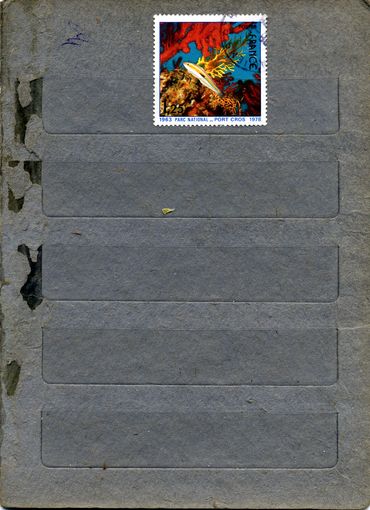 ФРАНЦИЯ, 1978,   1м,  РЫБЫ,  гашен