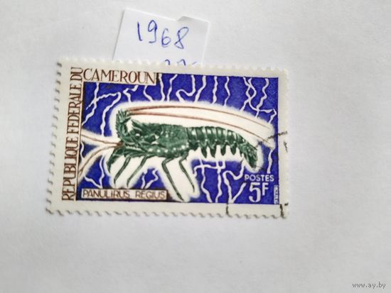 Камерун 1968 креветка
