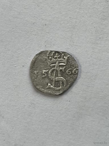 Двойной Денарий 1566