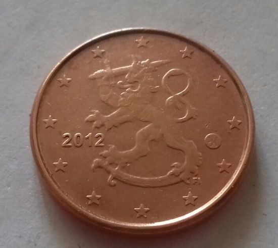 1 евроцент, Финляндия 2012 г., AU
