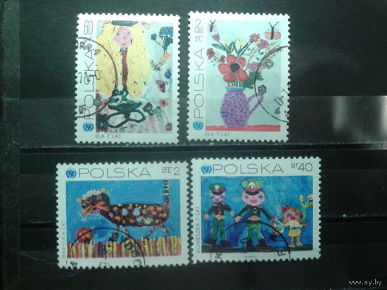Польша 1971 Рисунки детей