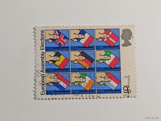 Великобритания 1979. Первые прямые выборы в Европарламент