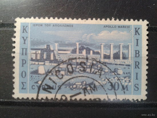 Кипр, 1962. Храм  Аполлона Гилата (8 век до н.э. - 4 век н.э.)