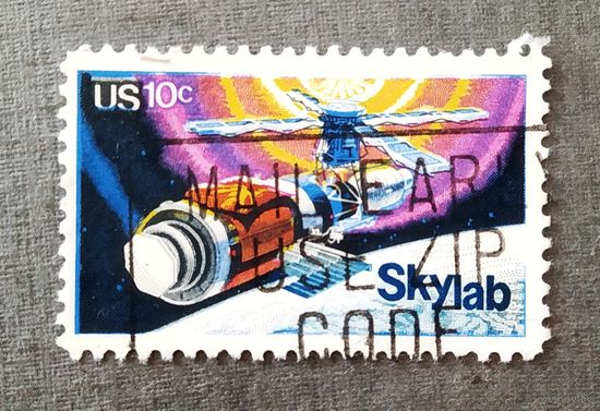 Марка США 1974 год Космос