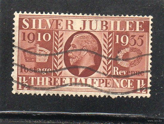 Великобритания.Mi:GB 191. Серия: Король Георг V - Серебряный юбилей. 1935
