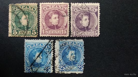 Испания\250с\   1901  Король Альфонсо XIII