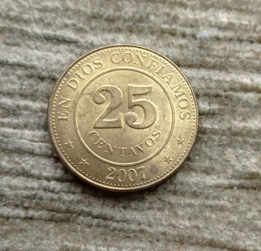 Werty71 Никарагуа 25 сентаво 2007