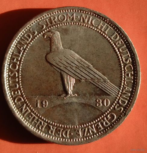 3 марки 1930 А. Освобождение Рейнланда. Редкость
