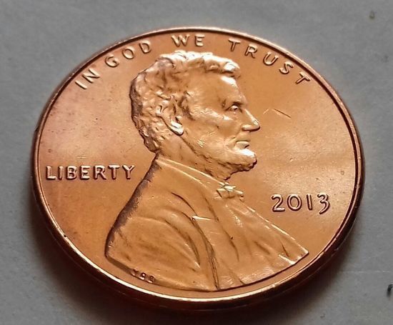 1 цент США 2013, 2013 D