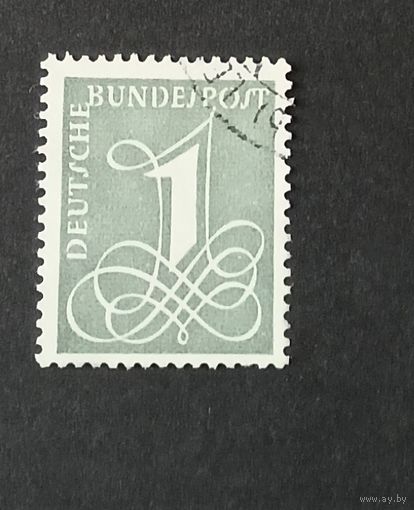 ФРГ 1958 стандарт цифра