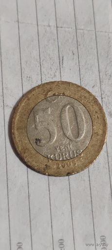 Турция 50 Куруш 2005