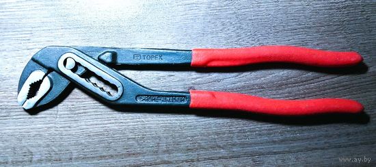 Клещи переставные TOPEX 300 мм CrV 0-80мм