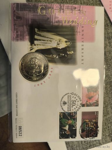 1997 Turks & Caicos 5 crown