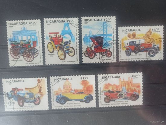Никарагуа. 1984.Автомобили.