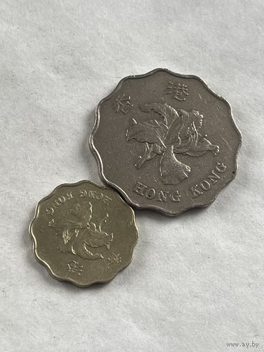 Гонконг 2 монеты