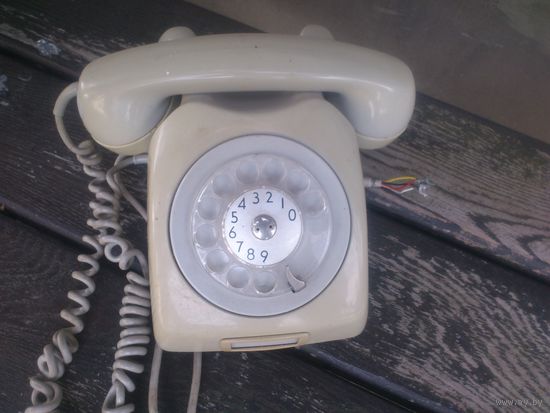 ТЕЛЕФОН ДИСКОВЫЙ TELI ШВЕЦИЯ 1970-х