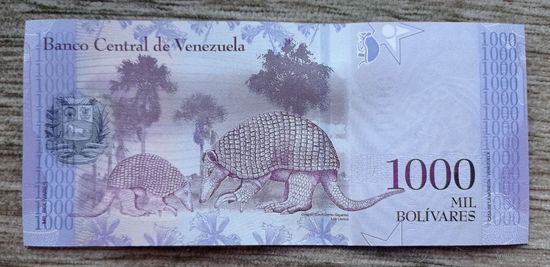 Werty71 Венесуэла 1000 боливаров 2017 UNC банкнота