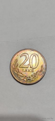 Албания 20 лек 2020