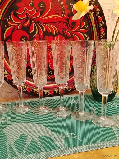 Бокалы хрусталь