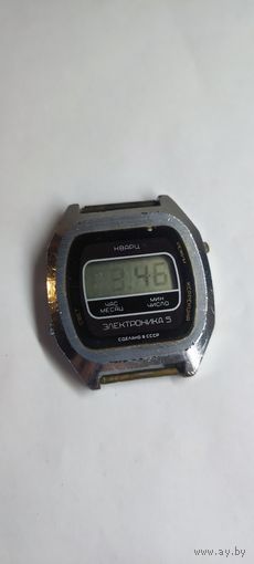 Часы электроника 5 . С рубля без МЦ. Много лотов с рубля без МЦ.