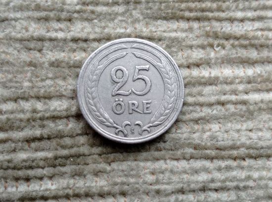 Werty71 Швеция 25 эре 1946 оре