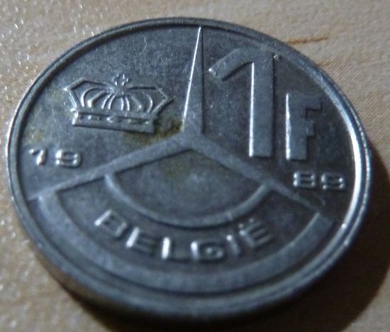 1 франк 1989 BELGIE