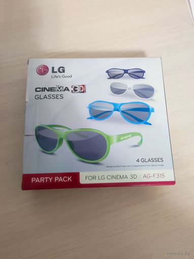 Набор LG 3D  очки . Новые
