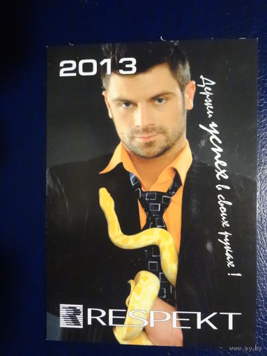 Календарик 2013 г.  Держи успех в своих руках!