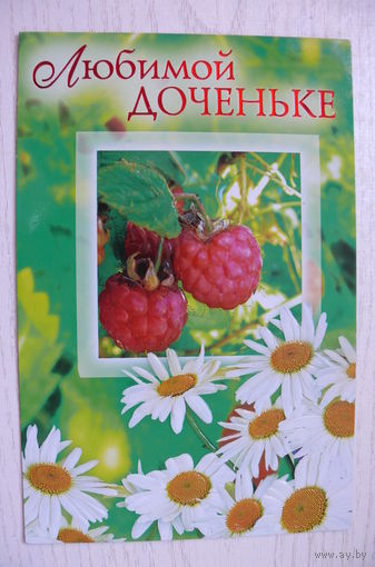 Любимой доченьке; двойная, подписана (РФ, Арт и Дизайн).