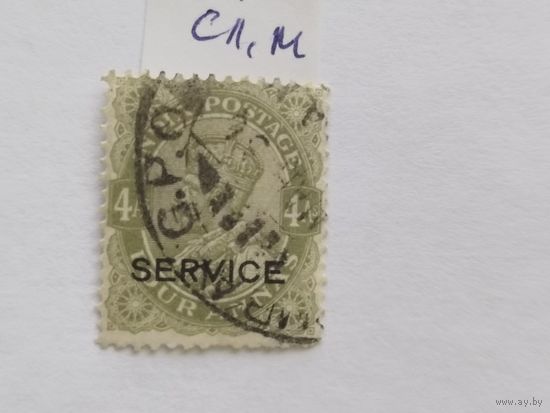 Индия 1912 служ.марка