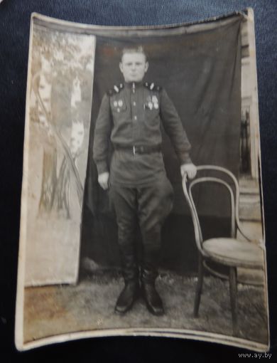 Фото "Солдат, Вена", 1946 г.