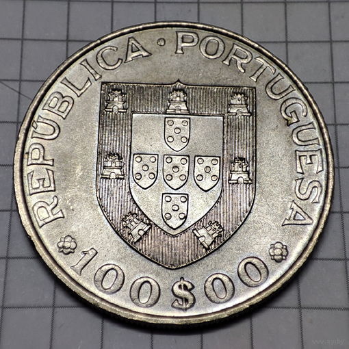 Португалия 100 эскудо 1982 года .Междунвродный год инвалидов.