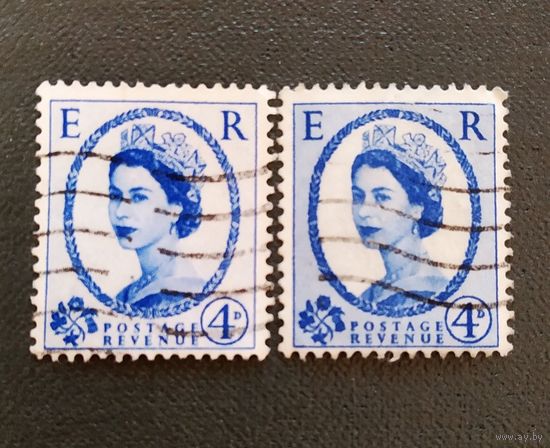 Марки Великобритания  Королева Елизавета II