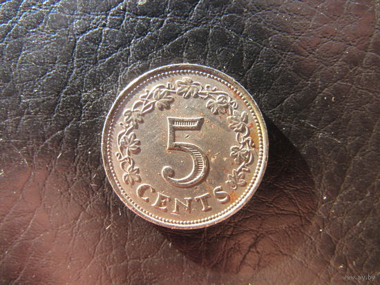 Мальта. 5 центов.1972. С 20 копеек. Распродажа коллекции. Смотрите другие лоты.