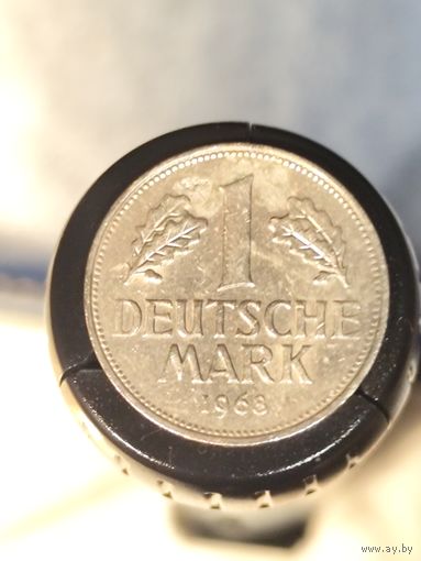 Германия 1 марка 1968 F