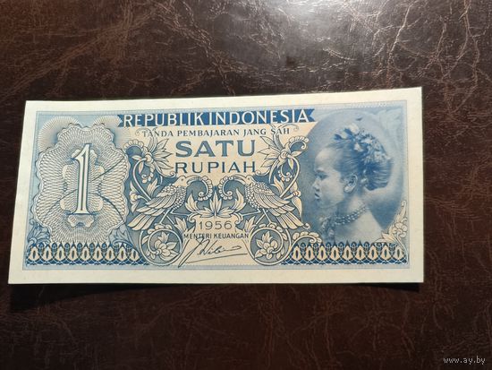Индонезия 1 рупия образца 1956 года AUNC p74