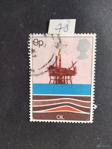 Великобритания  1978  нефт .платформа