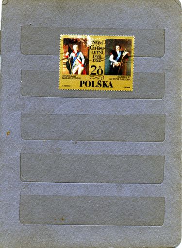 ПОЛЬША, 1988 , живопись   1м     гашен