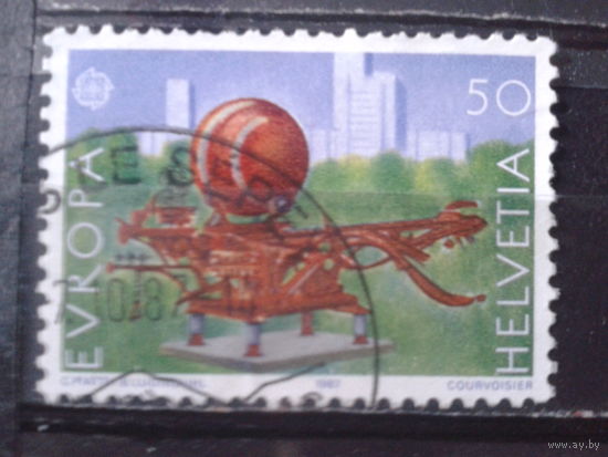Швейцария 1987 Европа, совр. архитектура