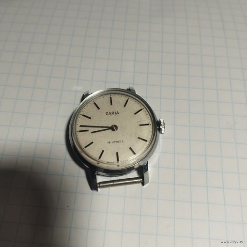 Часы Заря 19 камней УССР механика на ходу