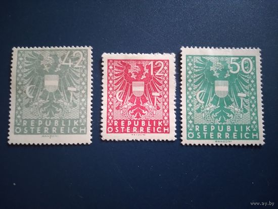 Австрия. Союзная оккупация. 1945 г.