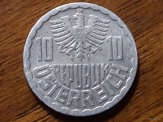 Австрия 10 грошей 1985