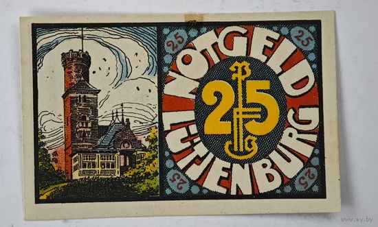 1921 год 25 пфеннигов Германия нотгельд