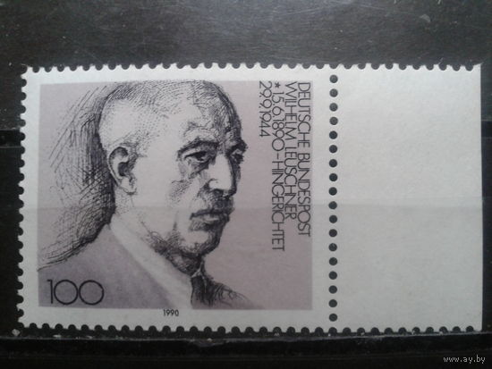 ФРГ 1990 профсоюзный лидер** Михель-2,0 евро