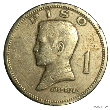 Филиппины 1 писо, 1972