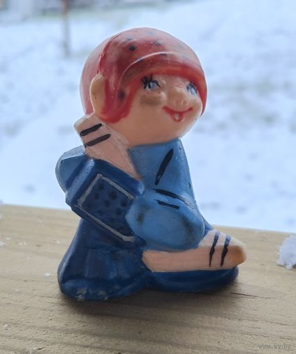 Игрушка. СССР. Хоккеист.