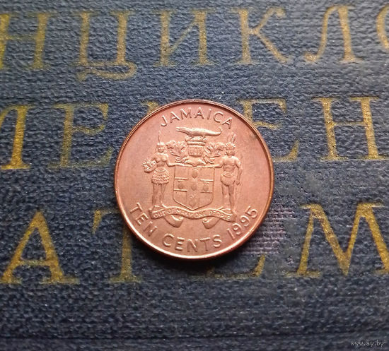 10 центов 1995 Ямайка #01 AU