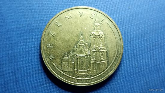 2 злотых 2007. Польша. Древние города Польши - Пшемысль.